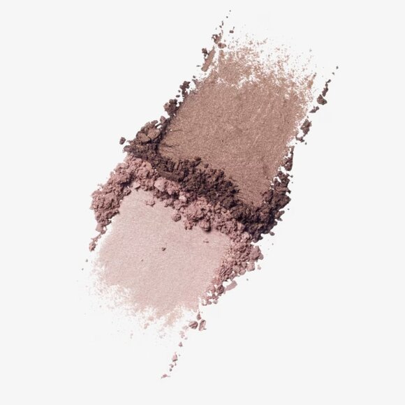 Clinique All About Shadow Duo Eyeshadow - Seashell Pink/Fawn Satin - Picture 2 of 4